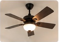 Ceiling fan installation in Metro Atlanta